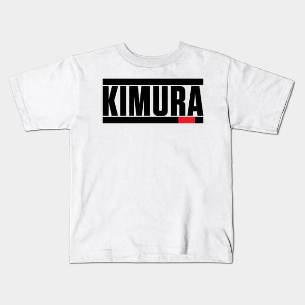 Kimura Brazilian Jiu-Jitsu (BJJ) Kids T-Shirt by fromherotozero